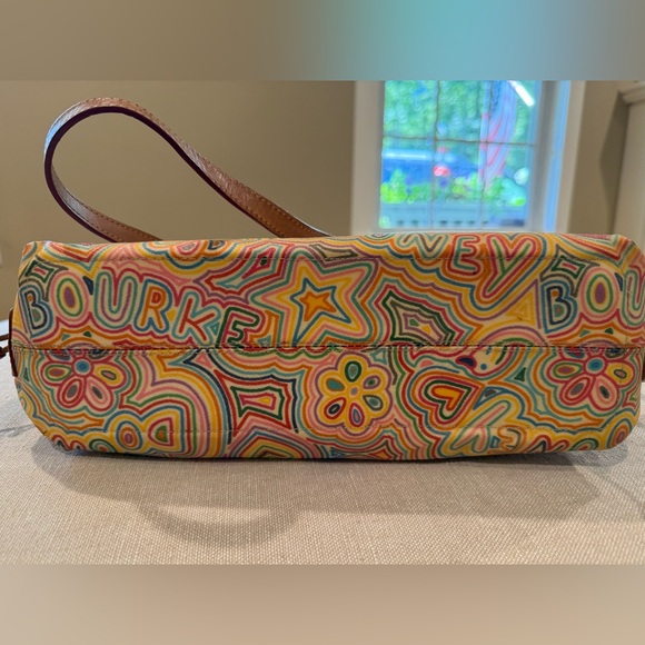 Dooney & Bourke rare rainbow doodle y2k purse - Picture 8 of 12